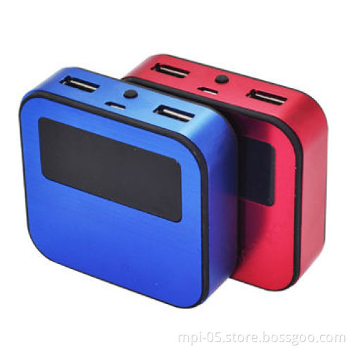 Easy carry square power bank for smartphones